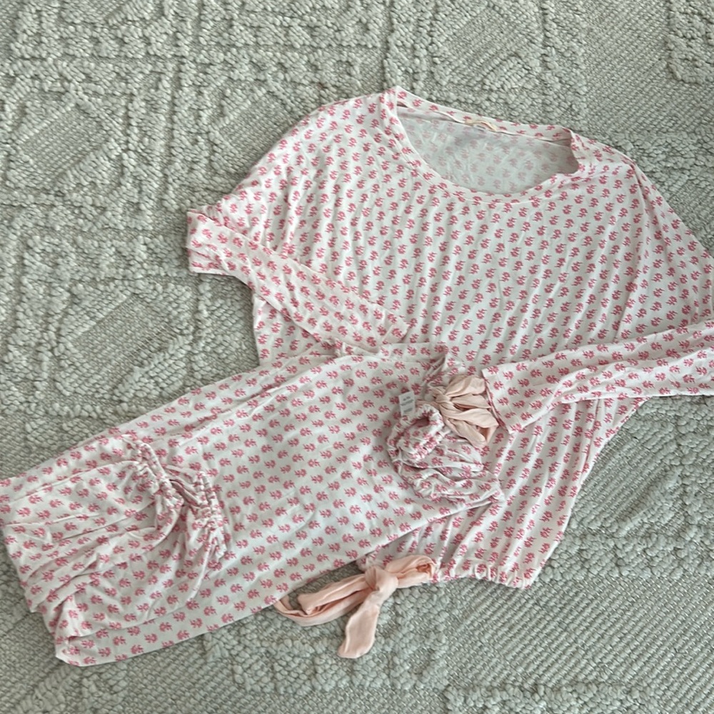 Eberjey slouchy PJ set xs